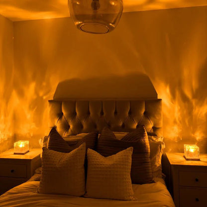 Lampe vagues aurora en cristal ™ 16 couleurs magiques